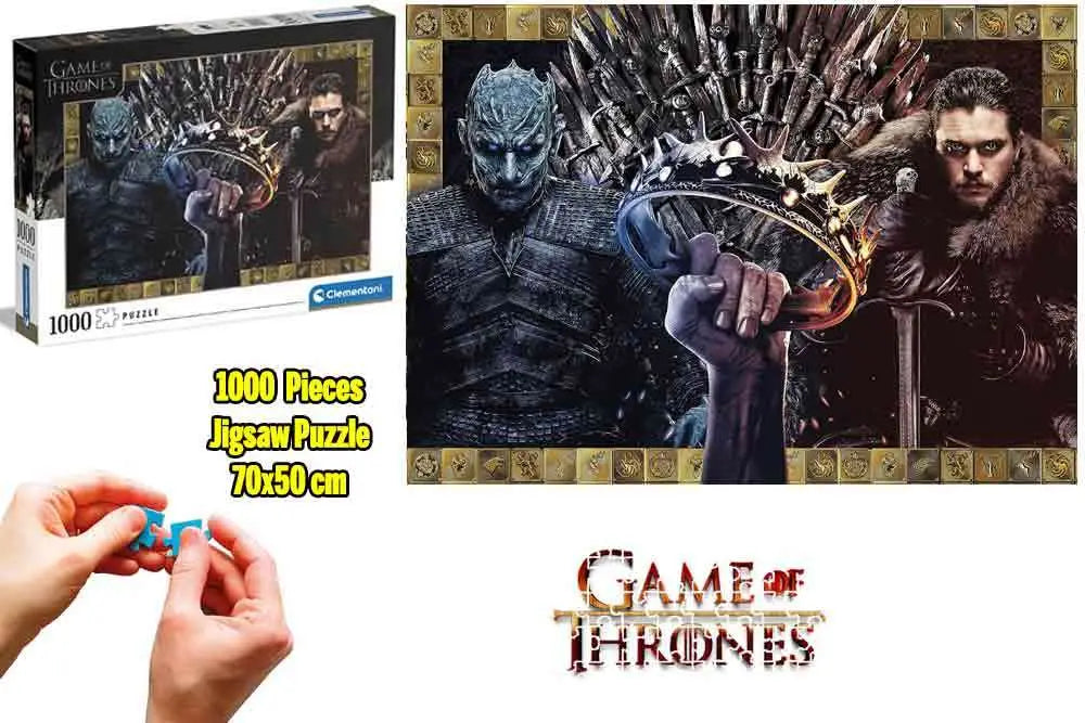 Game Of Thrones - Konflikten mellan kungar - Pussel med 1000 bitar