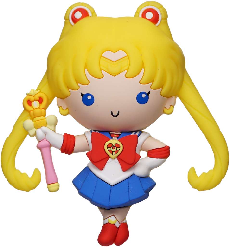 Sailor Moon 3D Skum Magnet monogram