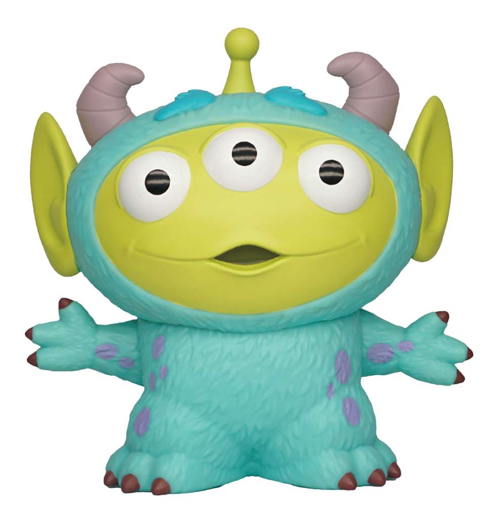 Toy Story Alien Sulley Figural Bank monogram