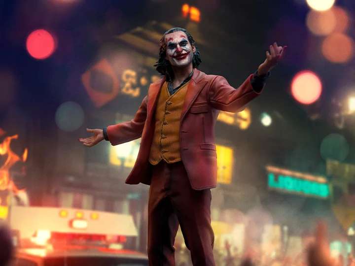 Joker Arthur Fleck 1/10 Staty iron studios