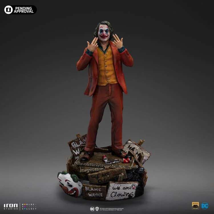 Joker Arthur Fleck 1/10 Staty iron studios