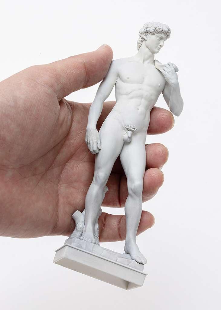 Michelangelo David Plastmodell Kit - Robotto