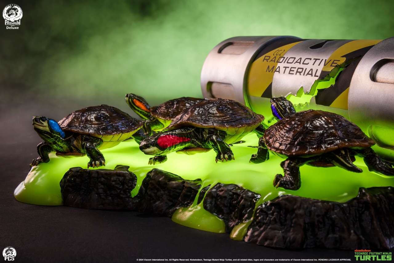 TMNT Origins Livsstorlek Diorama pcs