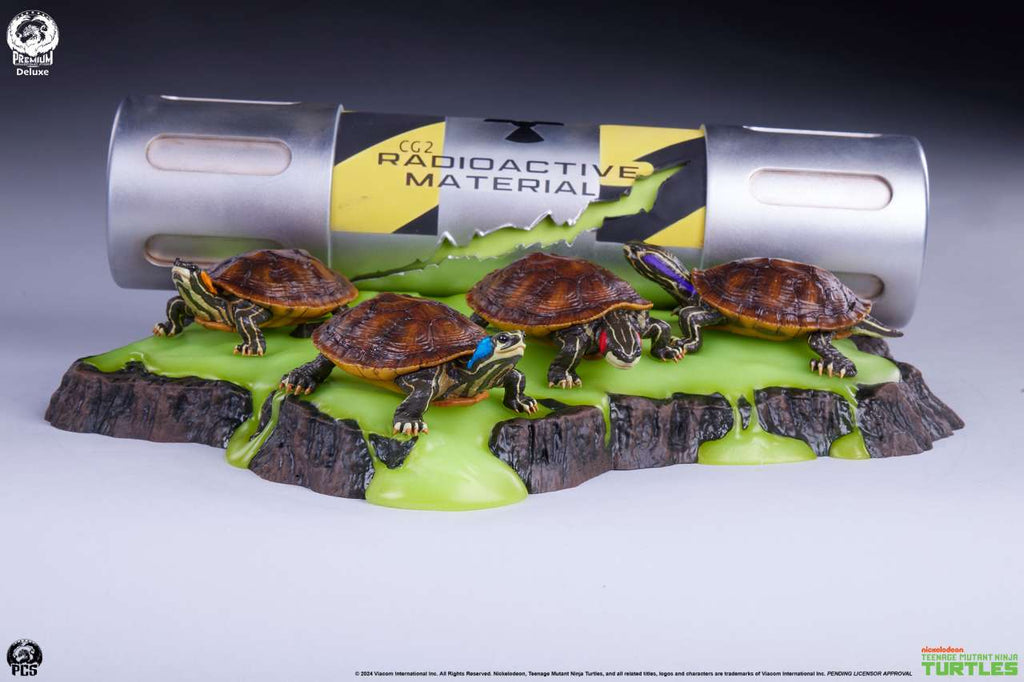 TMNT Origins Livsstorlek Diorama pcs