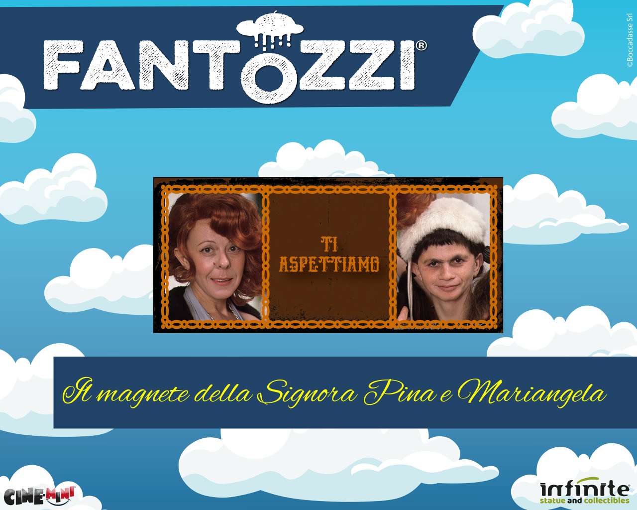 Fantozzi Ti Aspettiamo Magnet infinite statue