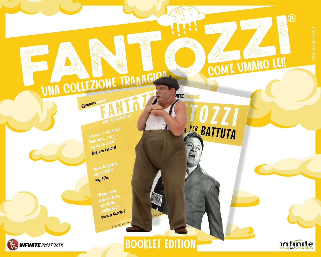 Fantozzi fantozzi com'e' umano lei booklet edition infinite sagome