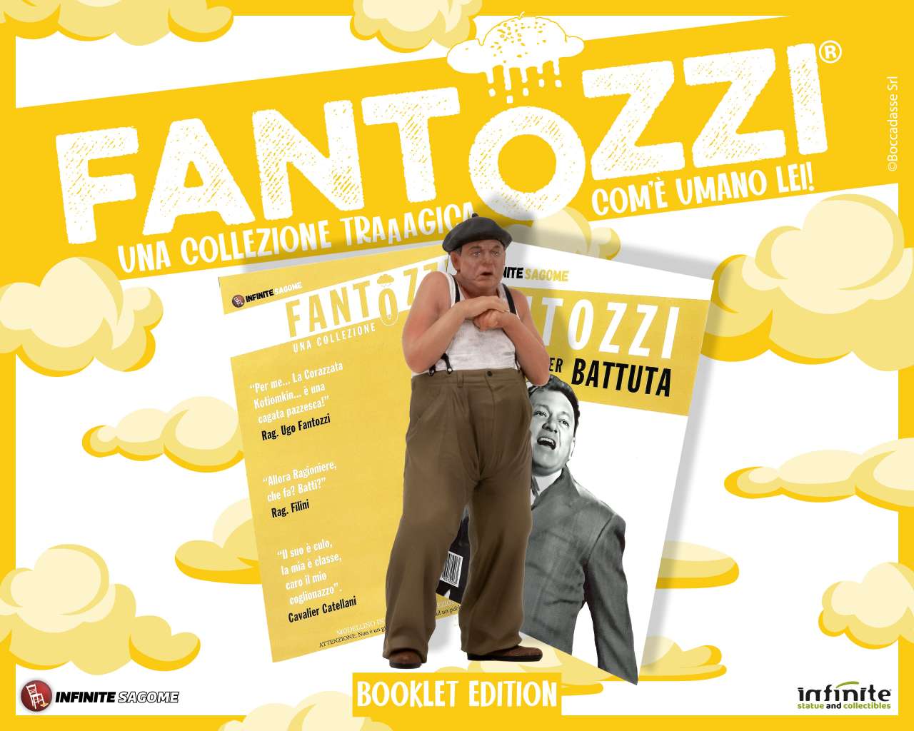 Fantozzi fantozzi com'e' umano lei booklet edition infinite sagome