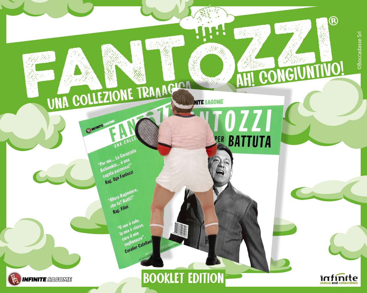 Fantozzi AH Congiuntivo Booklet Edition - Mini PVC Figurer infinite statue
