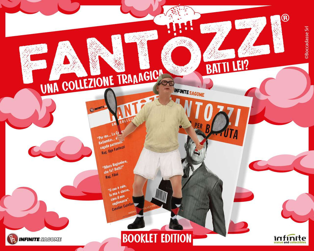 Fantozzi Filini Batti Lei? Mini Figur med Bok infinite statue