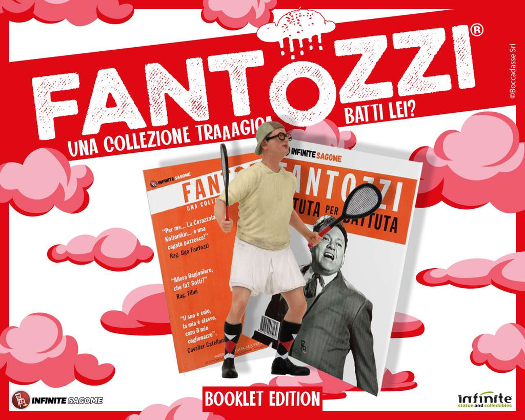 Fantozzi Filini Batti Lei? Mini Figur med Bok infinite statue