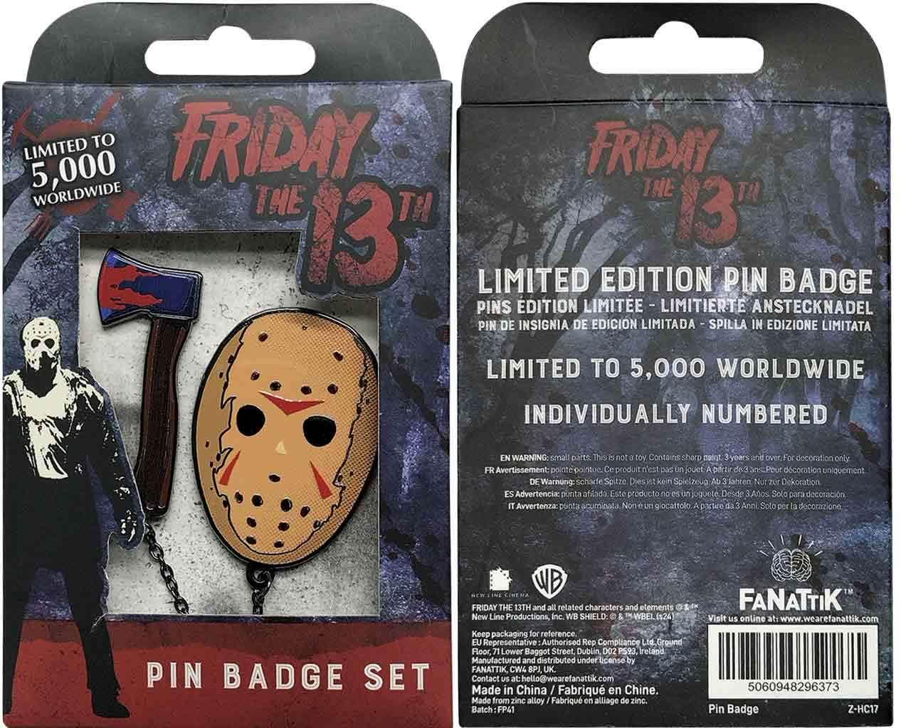 Friday 13th - Pin Badge Set - Robotto