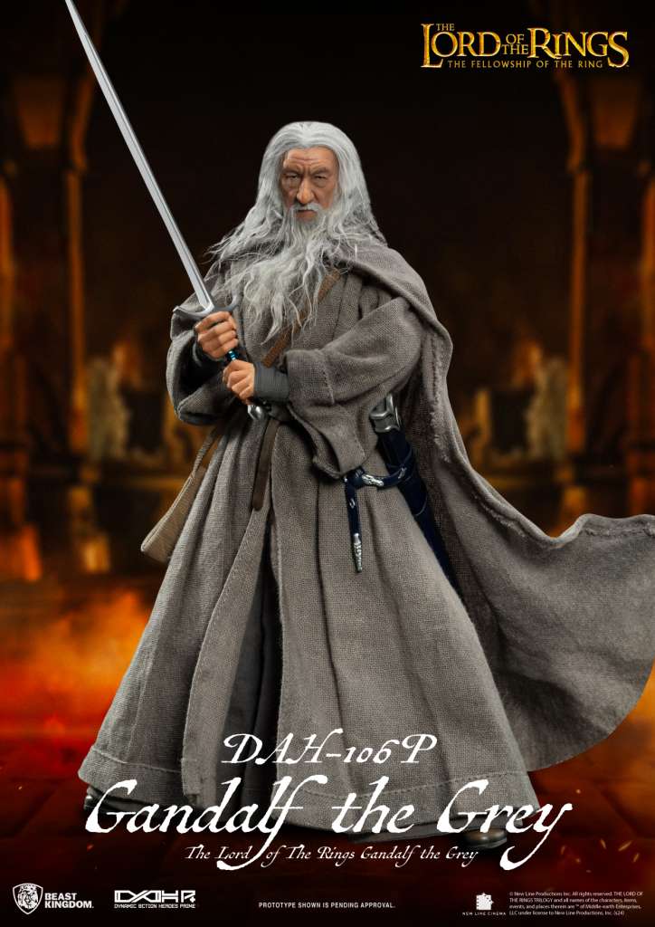 Lord of the Rings Gandalf the Grey D.A.H. Figur beast kingdom