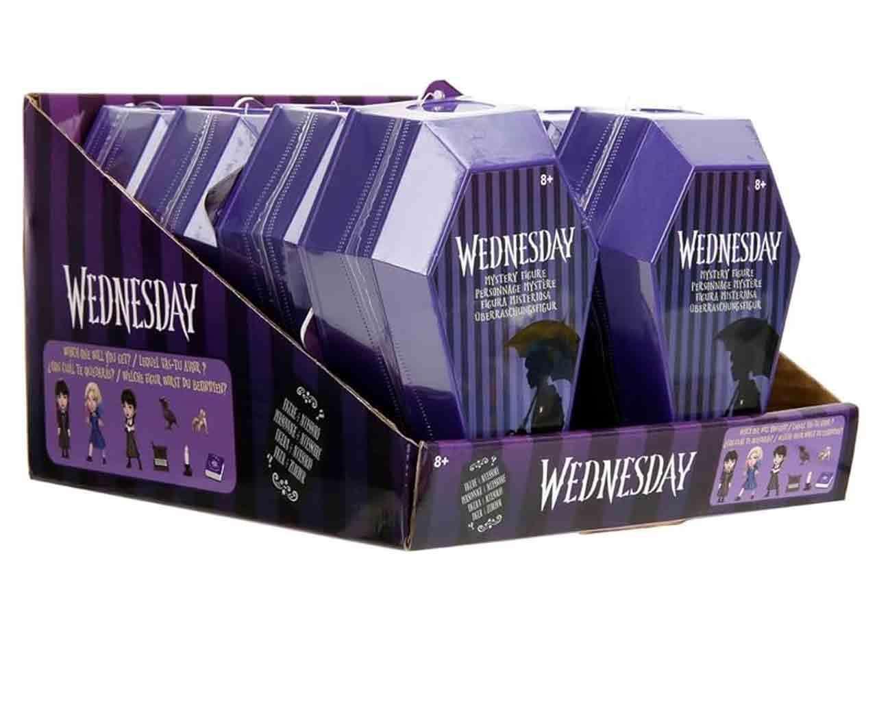 Wednesday Deluxe Metal Figur - Blind Box Display (8) - Robotto