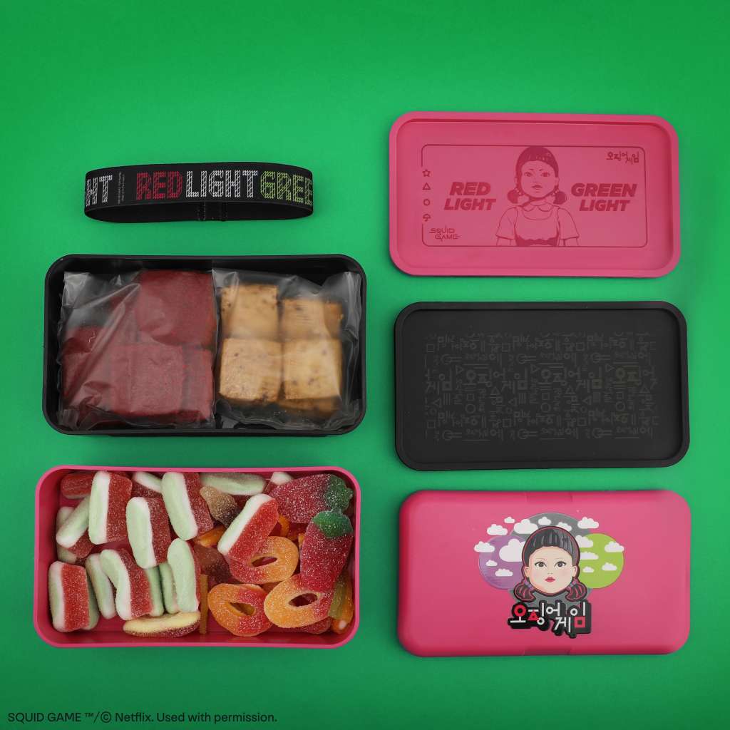 Squid Game Soldier Bento Box – En unik matlåda med tema cinereplicas