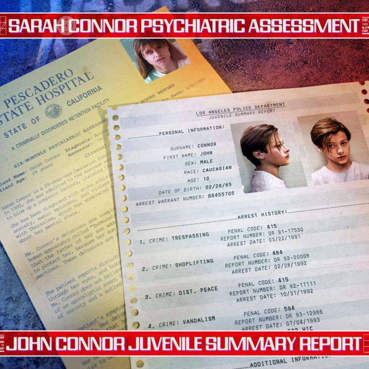 Terminator: The Connor File Kit - Komplett Samling av Terminator-Relaterade Produkter Robotto