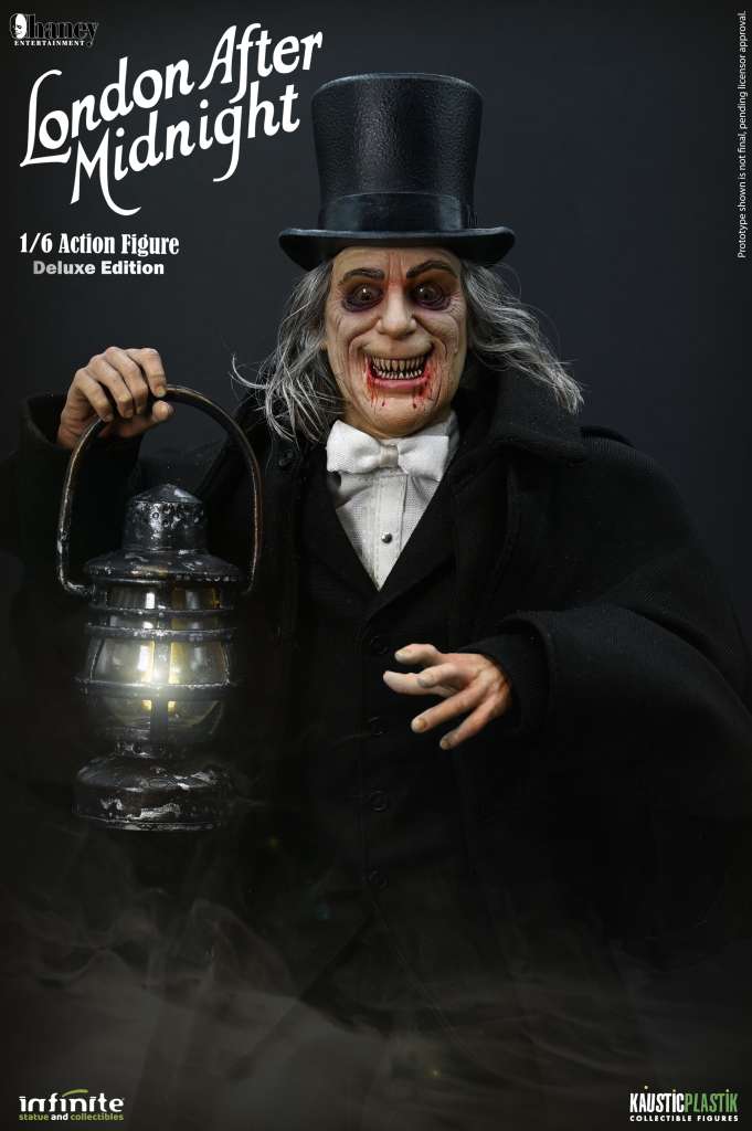 Lon Chaney som London After Midnight 1/6 Action Figure Deluxe Version infinite statue