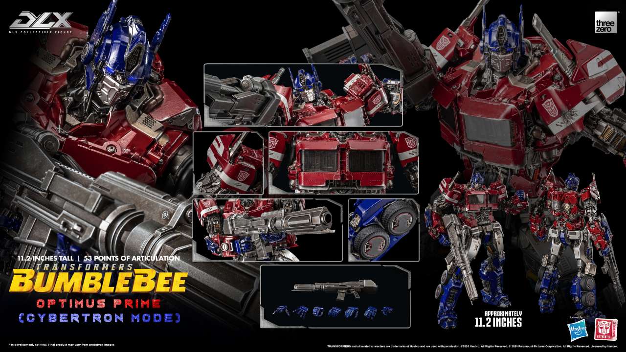Transformers Bumblebee Dlx Optimus Prime Cybertron Mode AF Robotto