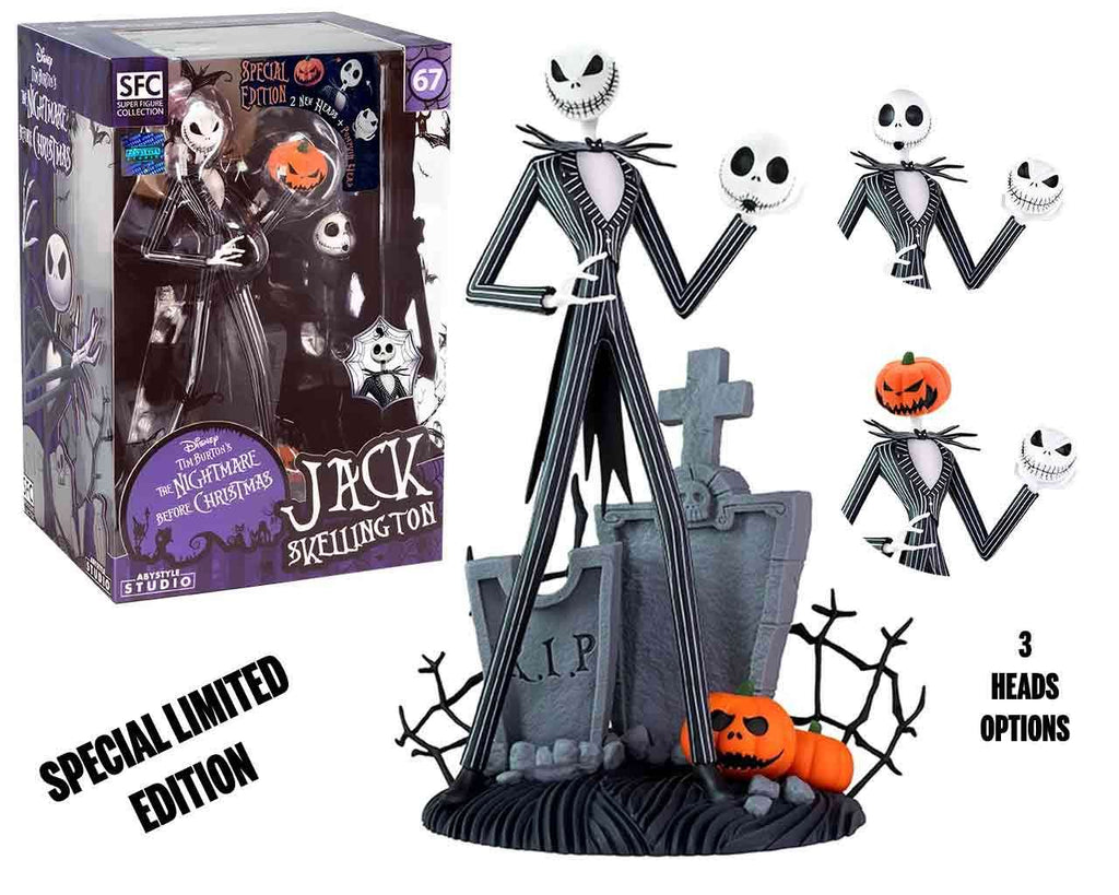 The Nightmare Before Christmas - Jack Skellington Figur - 1:10 PVC Statue abystyle studio