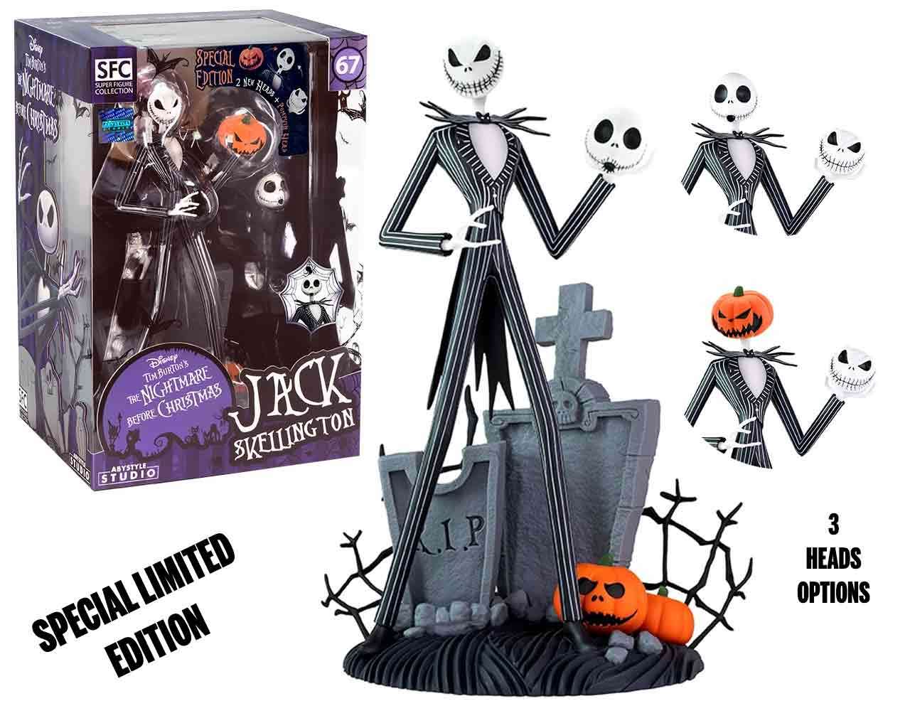 The Nightmare Before Christmas - Jack Skellington Figur - 1:10 PVC Statue abystyle studio