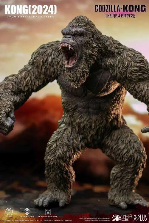 Godzilla X Kong Kong mjuk vinyl vanlig figur