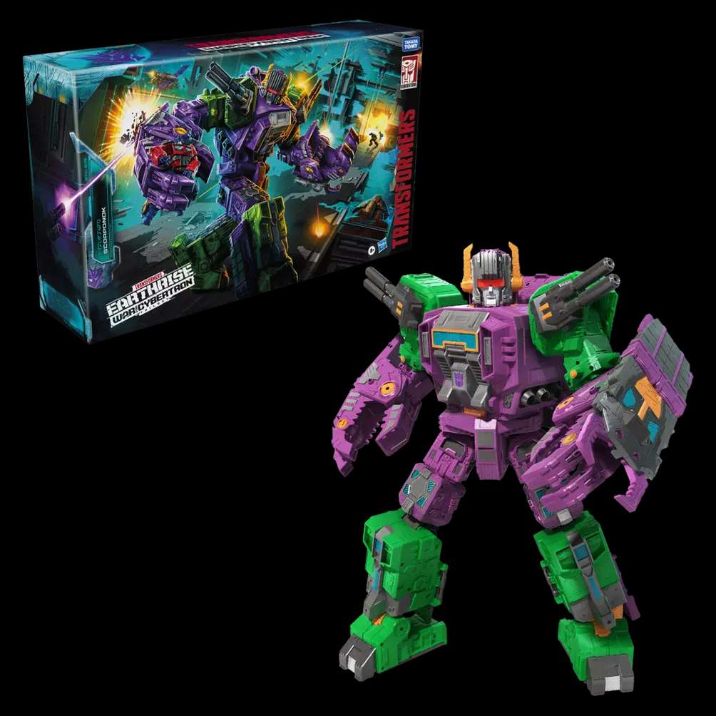 Transformers Generations War for Cybertron Earthrise Titan WFC-E25 Scorponok Action Figur hasbro