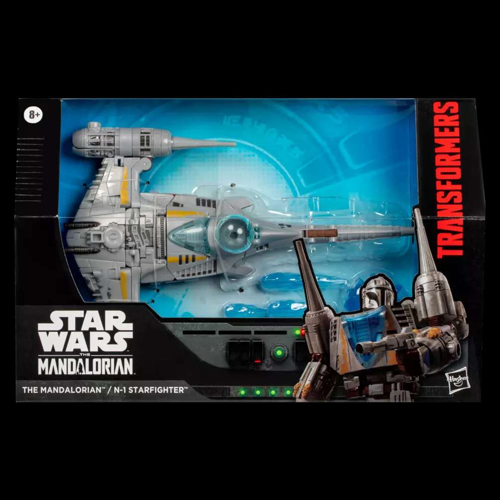 Transformers Collaborative Star Wars: The Mandalorian N-1 Starfighter Actionfigur hasbro