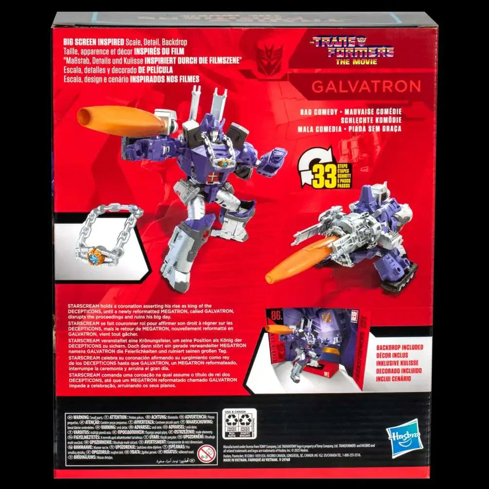 Transformers Studio Series Transformers The Movie Galvatron Action Figur