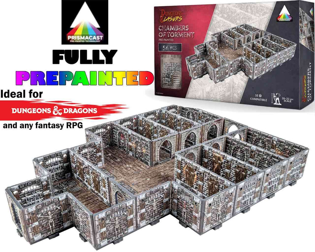 Dungeons & Lasers: Chambers of Torment - Förmålat Terrängset archon games