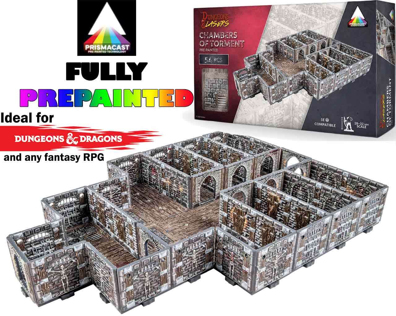 Dungeons & Lasers: Chambers of Torment - Förmålat Terrängset archon games