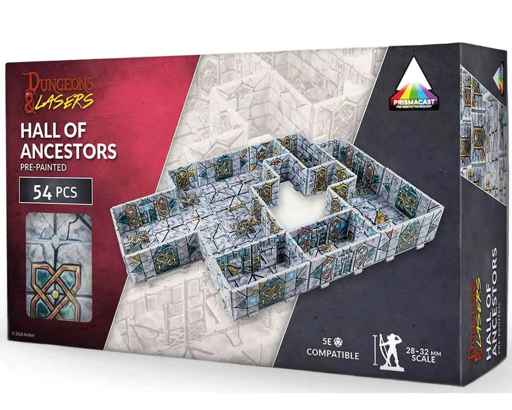 Dungeons & Lasers: Halls Of Ancestors - Förmål från Prismacast med förmål i förmål med målat förmål