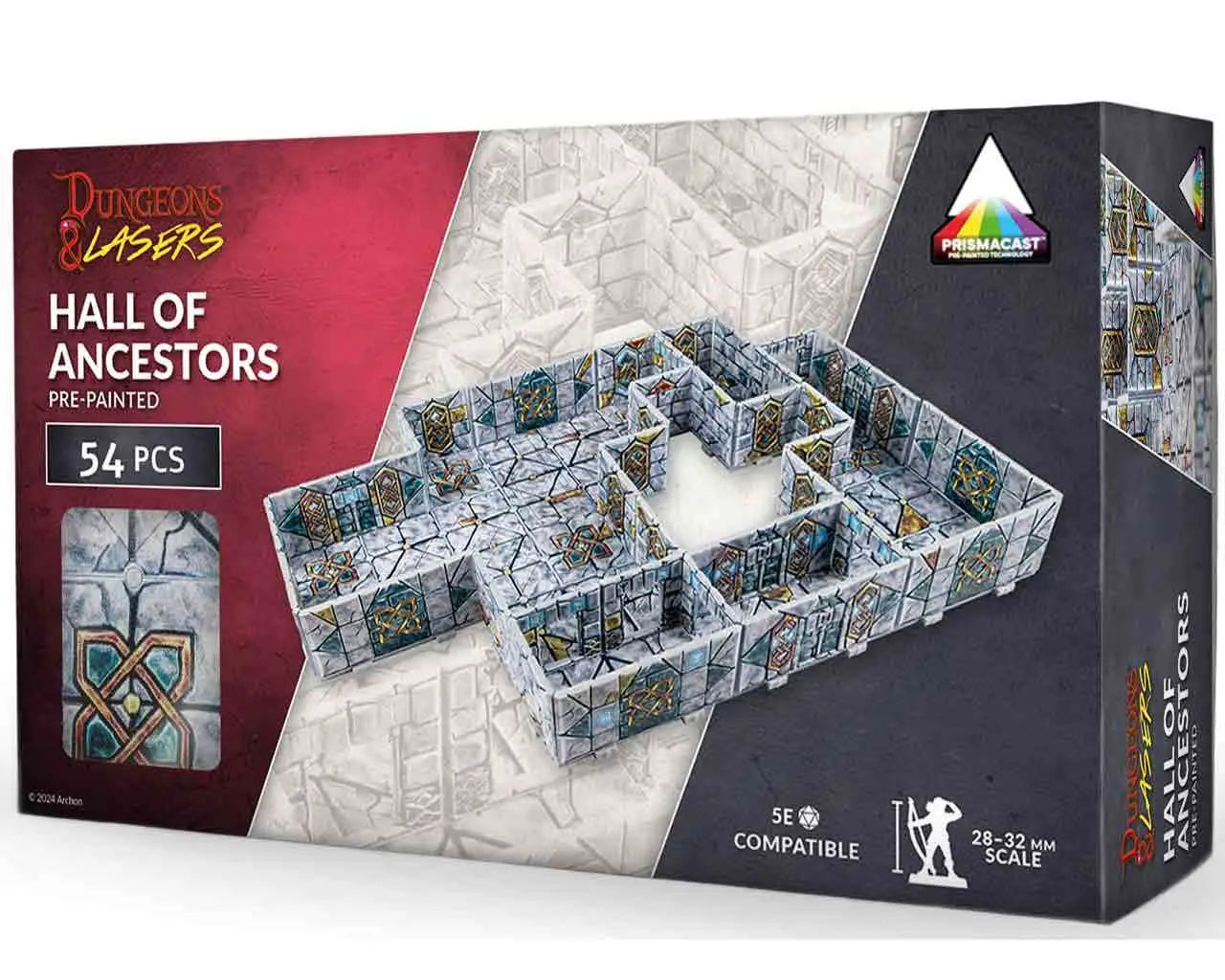 Dungeons & Lasers: Halls Of Ancestors - Förmål från Prismacast med förmål i förmål med målat förmål