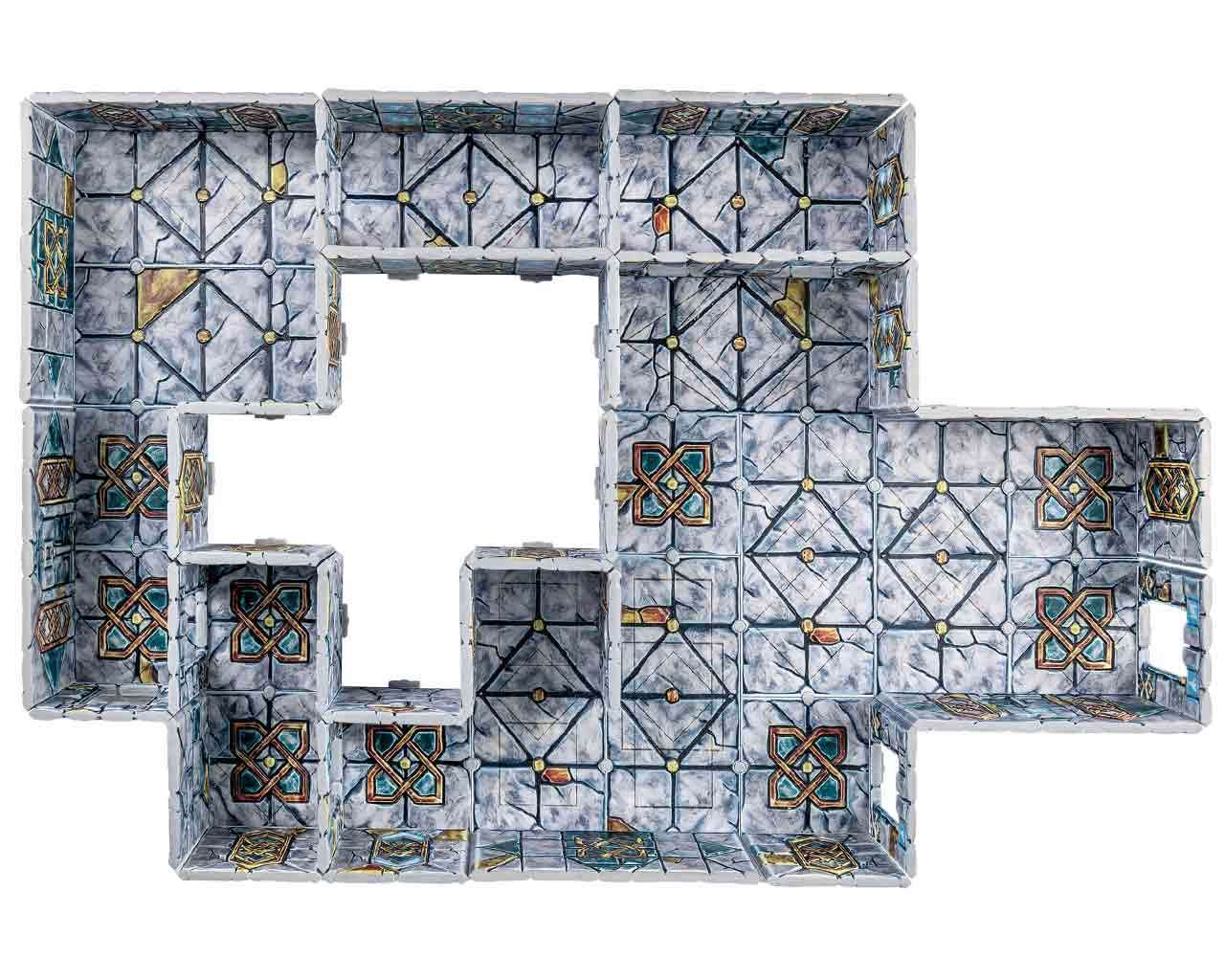 Dungeons & Lasers: Halls of Ancestors - Förmålade Terränger archon games