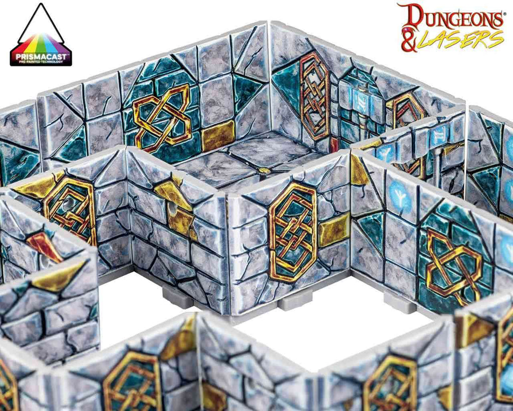 Dungeons & Lasers: Halls of Ancestors - Förmålade Terränger archon games