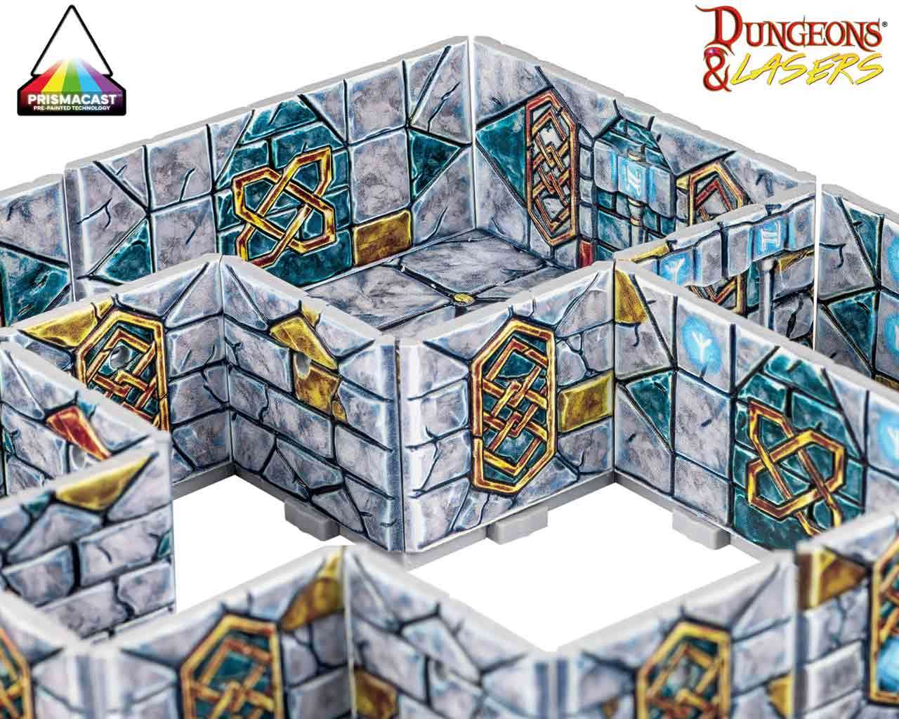 Dungeons & Lasers: Halls of Ancestors - Förmålade Terränger archon games
