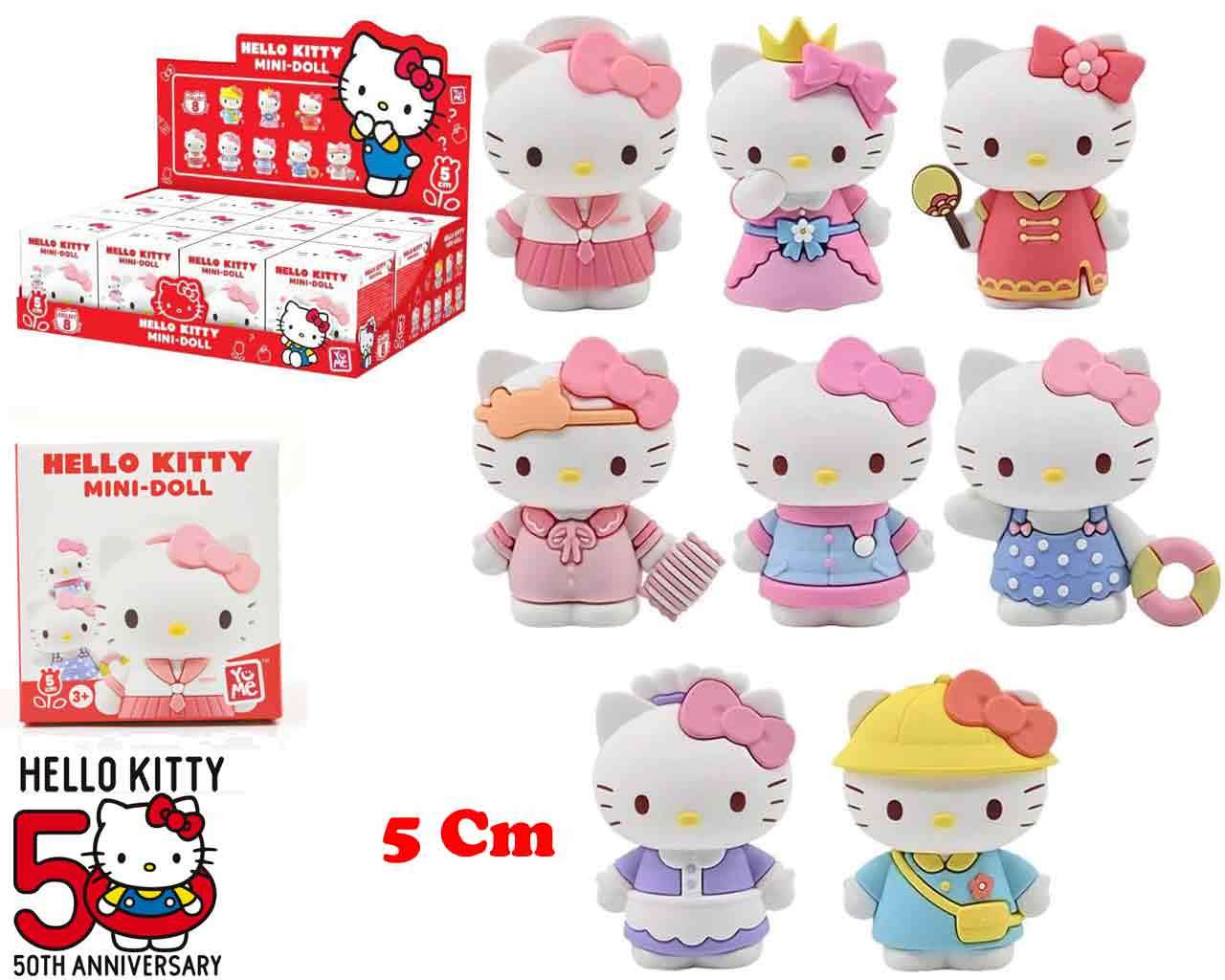 Hello Kitty - 5cm Figurine Dress-Up Series - Display (12) yume