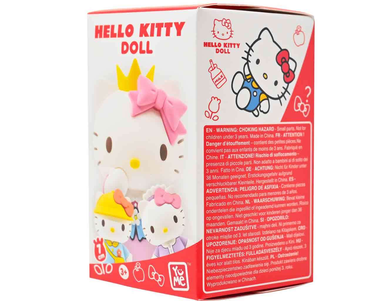 Hello Kitty - 7 cm Figurin Kläddesign Serie - Display (12) yume