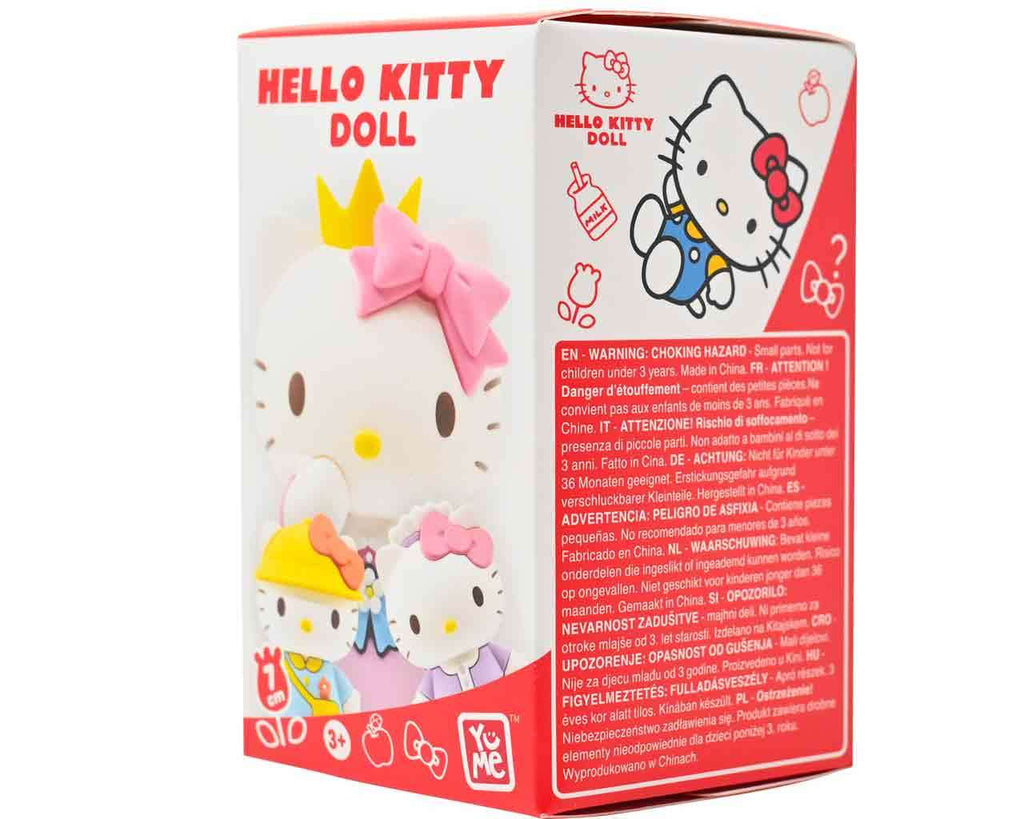 Hello Kitty - 7 cm Figurin Kläddesign Serie - Display (12) yume