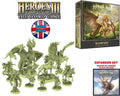 Heroes of Might and Magic III: The Board Game - Rampart Expansion Set - Engelsk Version - Robotto
