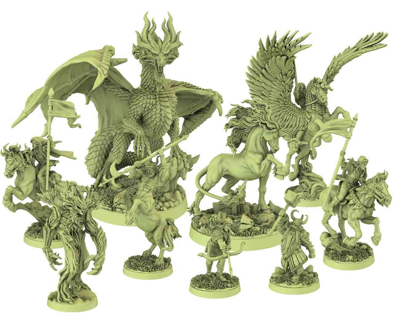 Heroes of Might and Magic III: The Board Game - Rampart Expansion Set - Engelsk Version archon games