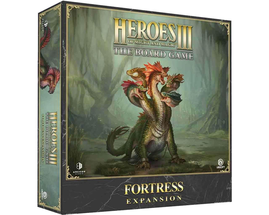 Heroes of Might and Magic III: Brädspel - Fortress Expansion Set - Engelsk Version - Robotto