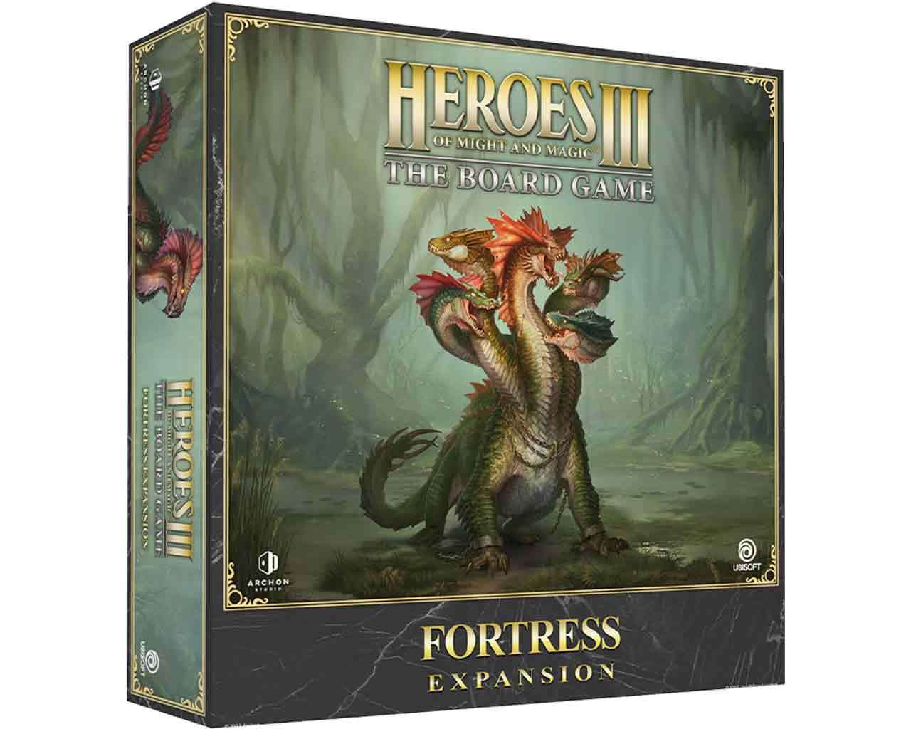 Heroes of Might and Magic III: Brädspel - Fortress Expansion Set - Engelsk Version archon games