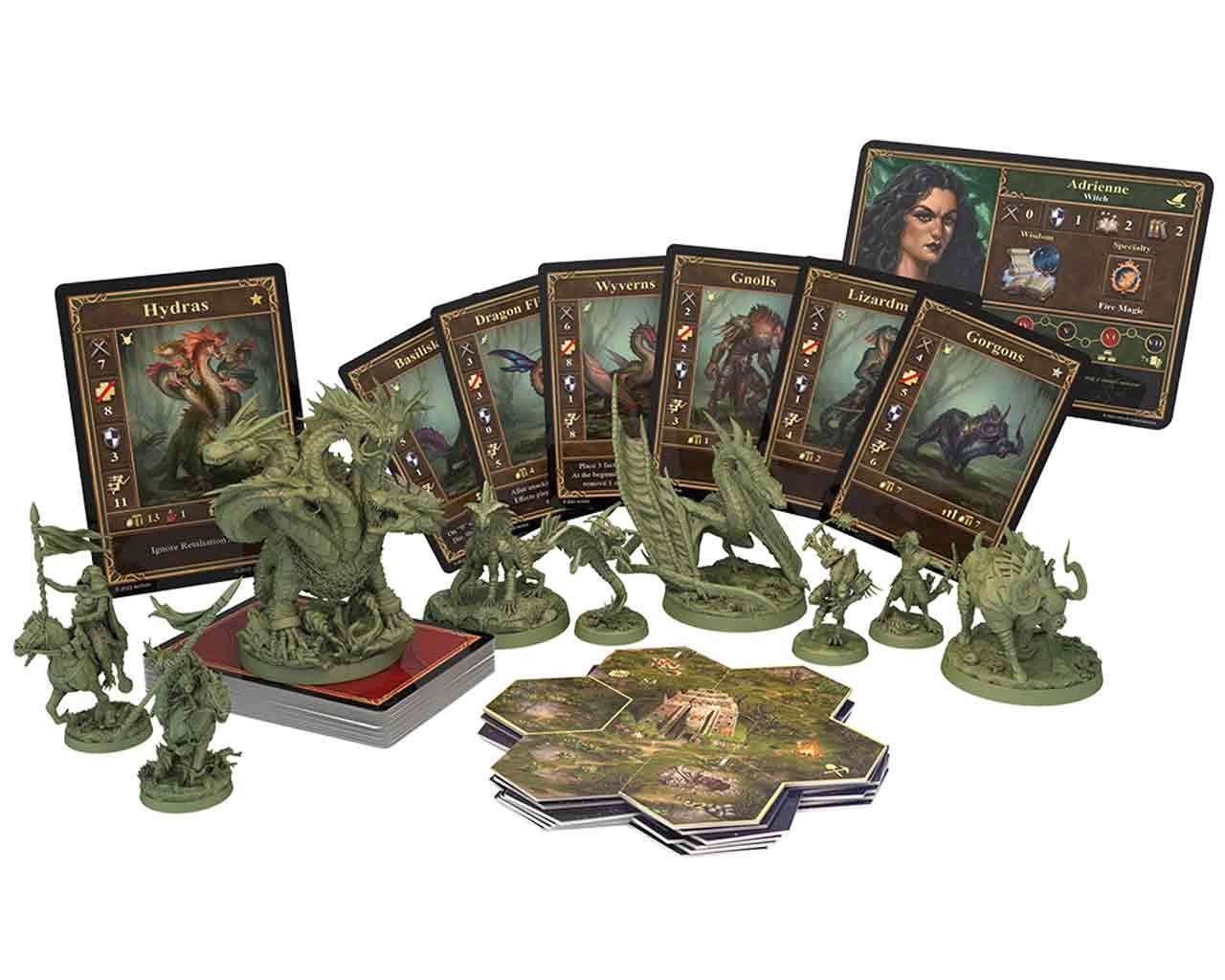 Heroes of Might and Magic III: Brädspel - Fortress Expansion Set - Engelsk Version archon games