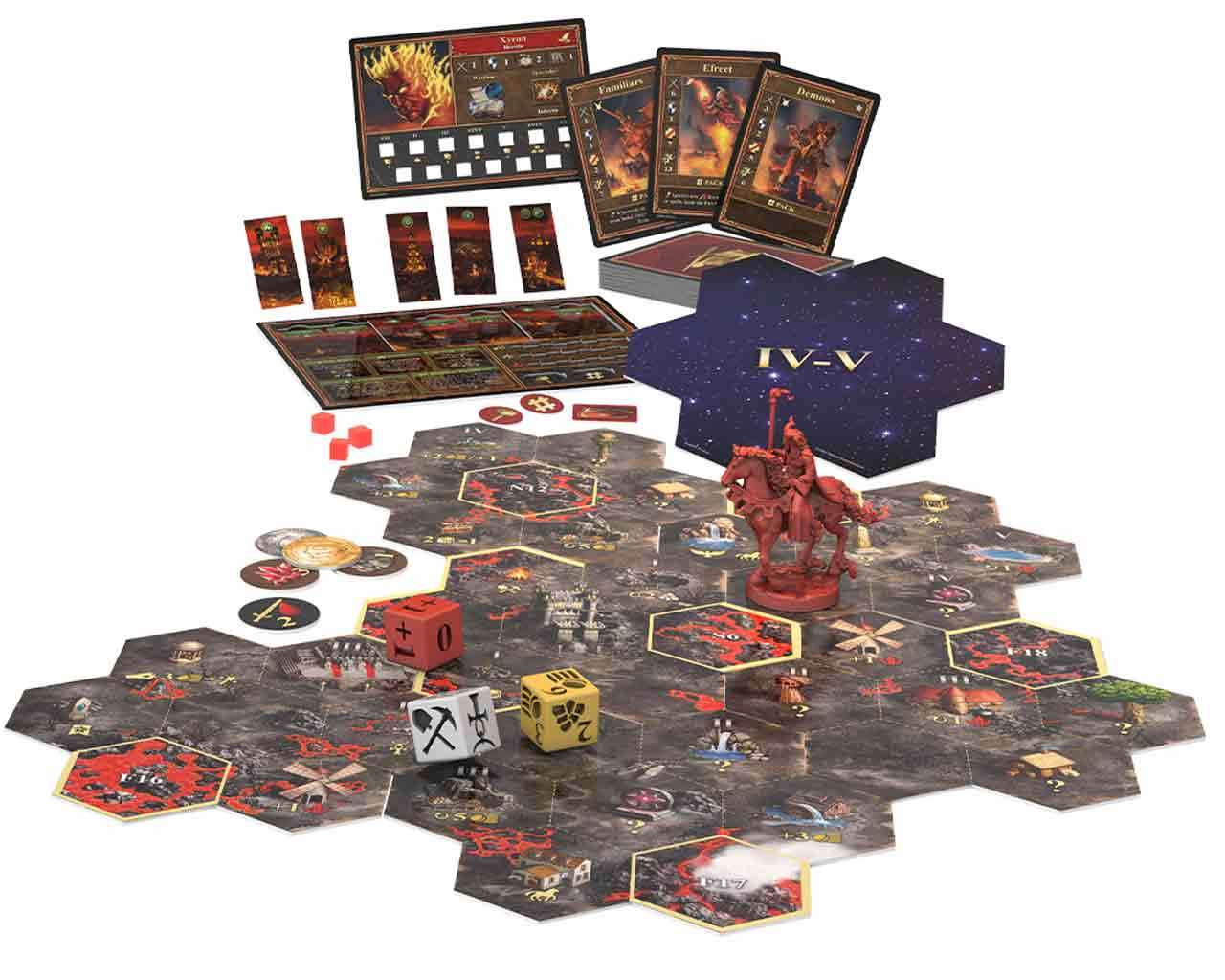 Heroes of Might and Magic III: The Board Game - Inferno Expansion Set - Engelska Versionen archon games