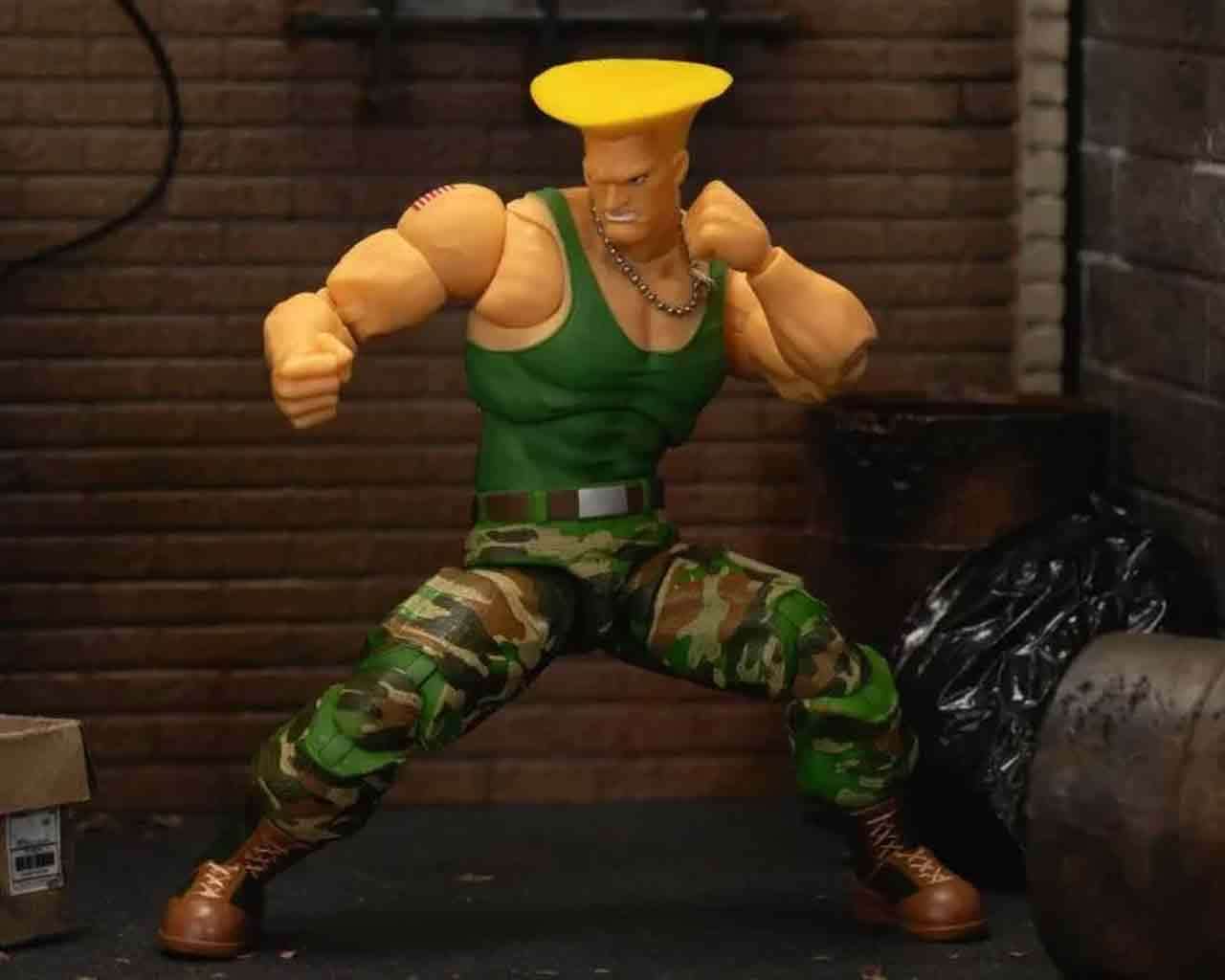 Street Fighter 2: Guile - De Luxe Action Figur Skala 1:12 jada toys