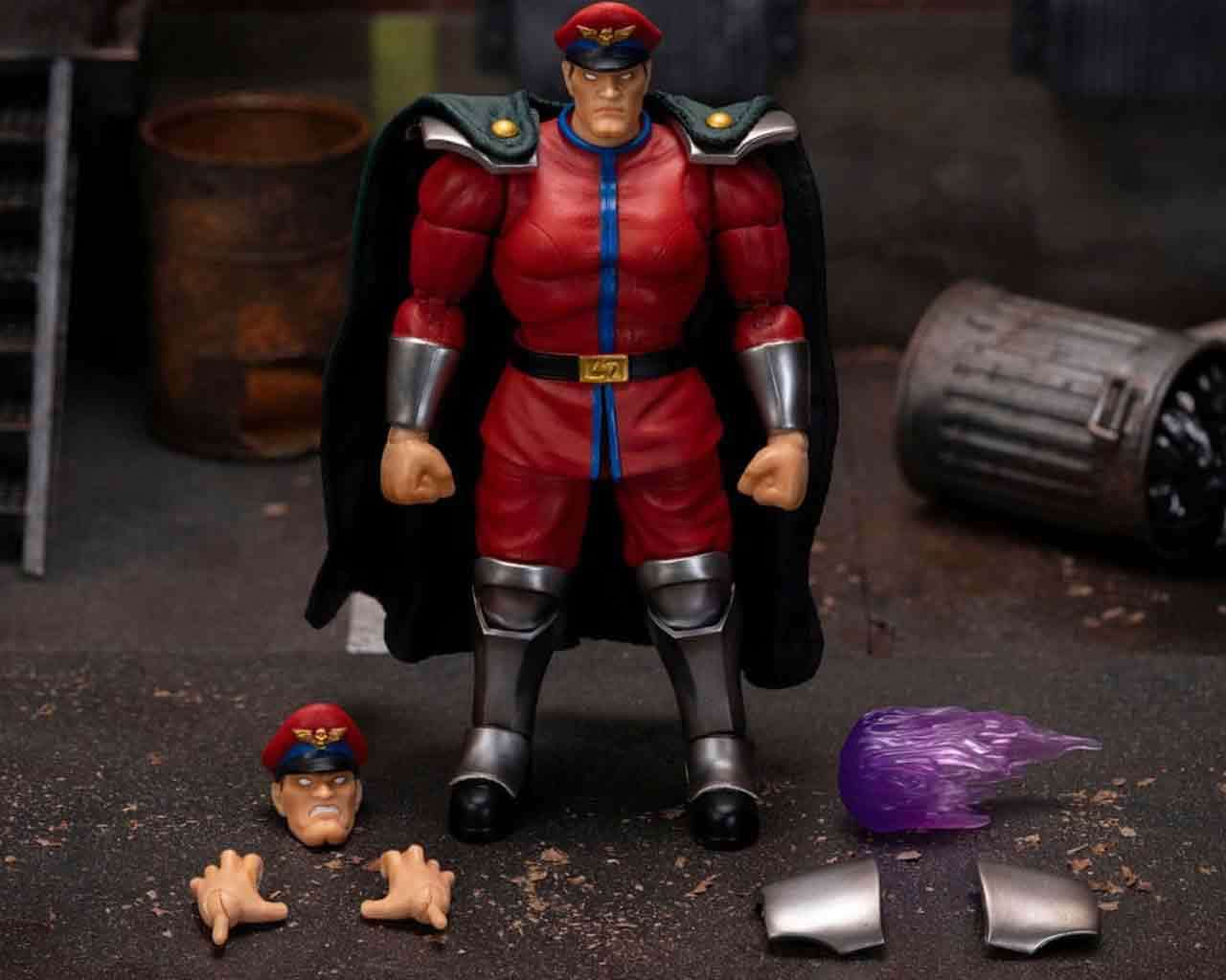 Street Fighter 2: M. Bison Deluxe Action Figure 1:12 jada toys