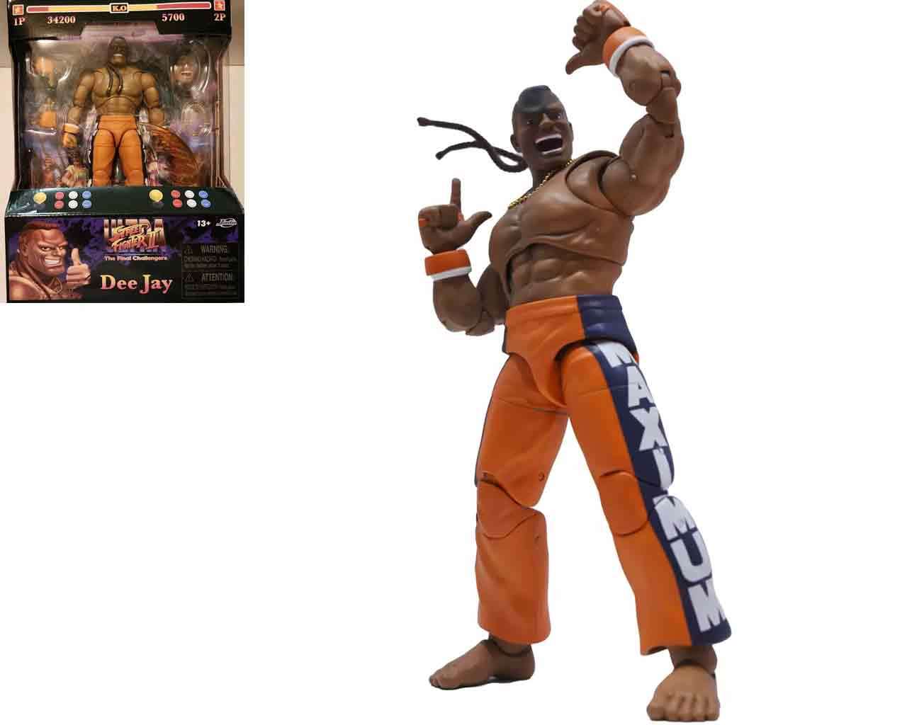 Street Fighter 2: Dee Jay - De Luxe Action Figure 1:12 jada toys