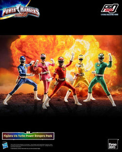 Power Rangers Turbo 1/6 Figur 5-pack - Robotto