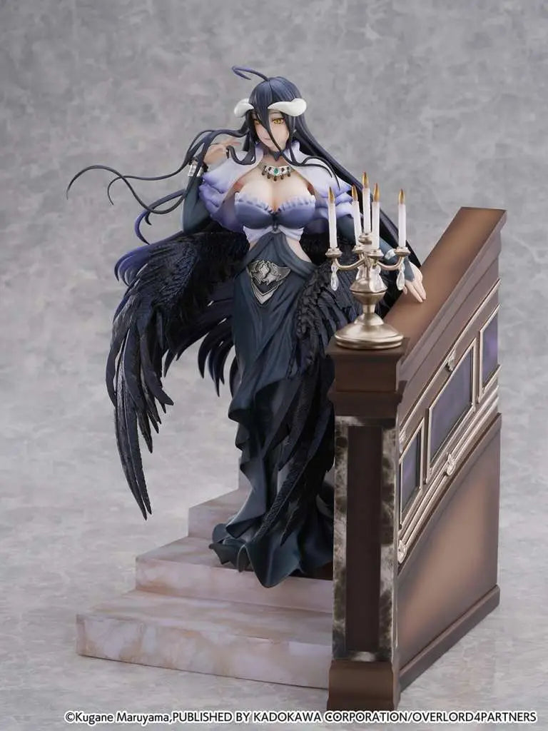 Overlord Albedo Deep Black Dress 1/7 Scale Figure