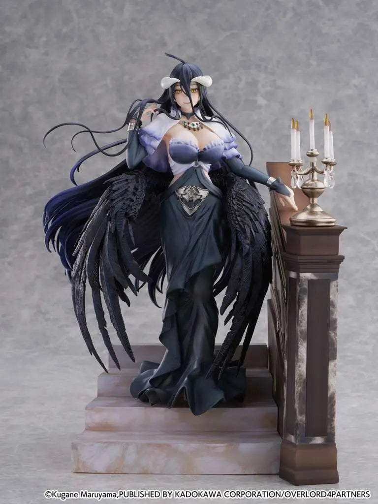 Overlord Albedo Deep Black Dress 1/7 Scale Figure