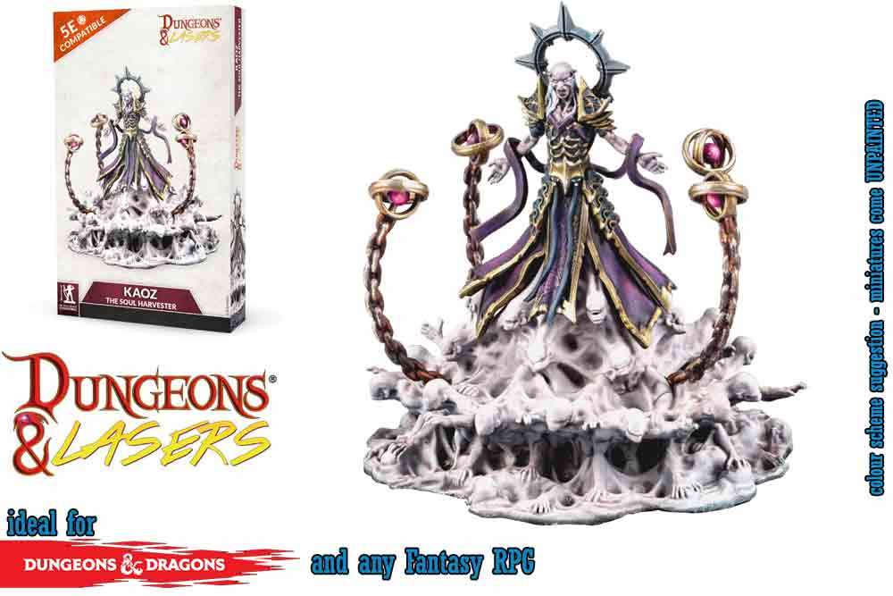 Dungeons & Lasers - Kaoz: The Soul Harvester archon games